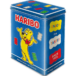 Nostalgic Art 3L Storage Tin | Haribo Enjoy The Taste Blue 