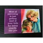 Getting Mad At Your Kids | Fridge Magnet | 8 x 5.5 cm