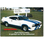 Ford Falcon Cobra | Retro Tin Sign | Rectangle | 20 x 30 cm | Landscape