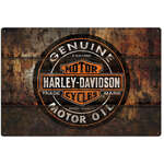 Harley-Davidson Motor Oil | Retro Tin Sign | 20 x 30 cm | Landscape