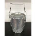 VINTAGE Aluminium Tiffin Lunchbox | Franklin Ware | 3 Layers