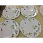 Mikasa HK721 Butterfly Fancy Dinner Plate x 4