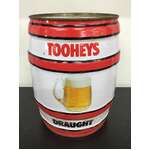 VINTAGE Tooheys Draught Tin Keg Money Box
