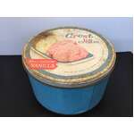 VINTAGE Crest Ice Cream Tin | Half-Gallon | Perth Western Australia