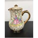 VINTAGE Sudlow's Burslem Crinoline Lady Coffee Hot Water Pot