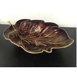 VINTAGE Carlton Ware Rouge Royale Leaf Dish 