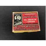 VINTAGE Box of W Mitchell Pedigree Dib Pen Nibs | Manifold Slip No.0505 M | Half Full 