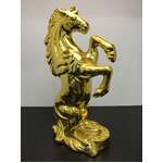 VINTAGE Gold Rearing Horse Ashtray