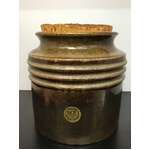VINTAGE Hof Pottery WA Canister | Cork Lid | 17 cm Tall