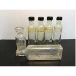 VINTAGE Chemist Apothecary Bottles | Lot of 7