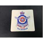 VINTAGE Air Force Association Club Bar Coaster WA