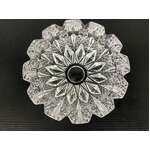 VINTAGE Crystal Starcut Ashtray | Heavy | 15.7 cm 
