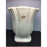 VINTAGE Raynham White Tulip Vase | Large 29 cm Tall
