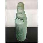 ANTIQUE R Harrison Fitzroy Jumbo 26 Oz Codd Marble Bottle 