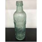 VINTAGE Schramm & Co Adelaide OK Internal Thread Bottle 