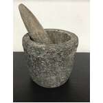 Stone Mortar & Pestle | 12 cm Diameter 