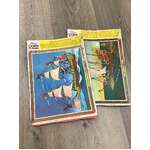 VINTAGE 1960's Kellogg's Cornflakes Ship Picture x 3
