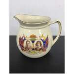 VINTAGE Empire England 1937 Coronation Jug King George Queen Elizabeth 