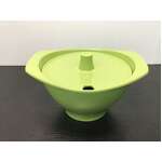 RETRO Green Bessemer Sugar Bowl 