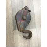 VINTAGE Industrial Block & Tackle Pulley Hook | 30 cm