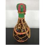 1960's Scoubidou Corded Bottle | 28 cm Tall 