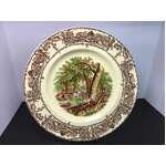 VINTAGE Royal Staffordshire Rural Scenes Plate | 27 cm Diameter