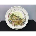 VINTAGE Royal Albert Autumn Cottage Garden Year Plate | 21 cm Diameter