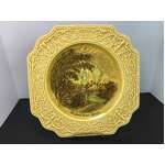VINTAGE Crown Devon English River Scenes Plate | 24 cm 