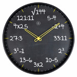 Nextime Maths Clock - 30 cm Diameter