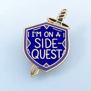 I'm On A Side Quest Lapel Pin - Jubly-Umph Originals