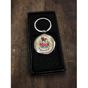 Mack Trucks Metal Keyring | Retro Keychain