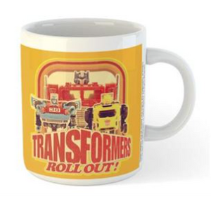 Transformers Roll Out Coffee Mug