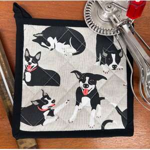 Farm Dog Pot Holder - Border Collie