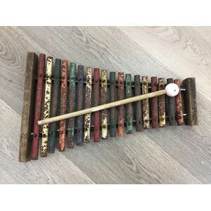 VINTAGE Xylophone - Wood & Metal 