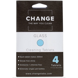 Glass Cleaning Tablets - Change - Ammonia Free