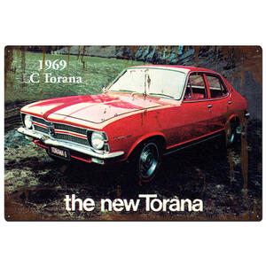 1969 Holden LC Torana - Retro Tin Sign