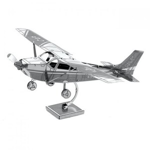 Cessna 172 Plane Model Kit - Metal DIY - Laser Cut Puzzle D110