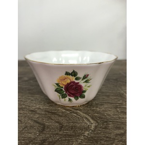 VINTAGE Royal Grafton Open Sugar Bowl - Roses