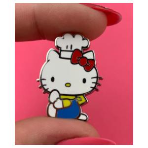 Hello Kitty Chef Enamel Pin - Erstwilder - Hello Kitty