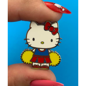 Hello Kitty Cheerleader Enamel Pin - Erstwilder - Hello Kitty