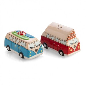 Combi Van Salt & Pepper Shakers - Novelty Set