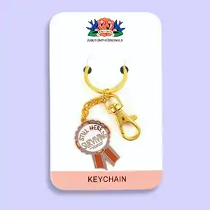 Still Here Surviving Keyring Keychain - Jubly-Umph Originals