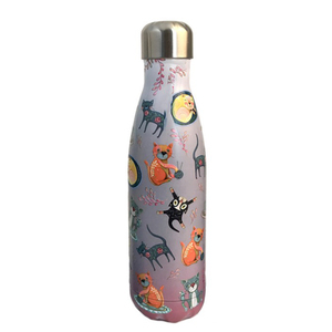 Michelle Allen - Crazy Cats Water Bottle - Double Wall Insulated