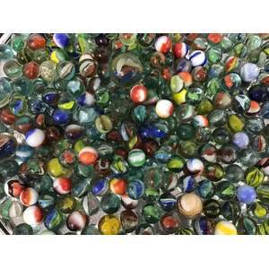 VINTAGE Glass Marbles - 1.8 Kg