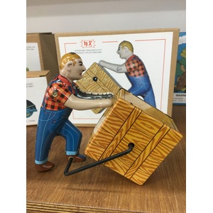 Wind Up Tin Toy - Working Man