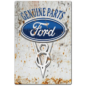 Ford V8 - Retro Tin Sign
