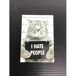 I Hate People - Funny Fridge Magnet 