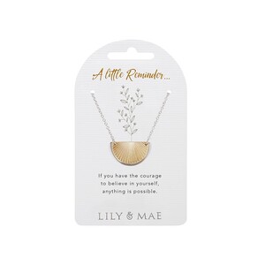 Lily & Mae A Little Reminder Necklace - Believe