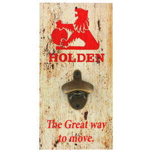 Holden Lion Great Way To Move - Wall Bottle Opener