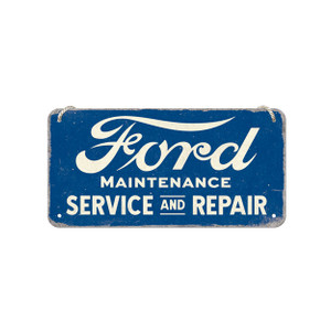 Ford Maintenance Service & Repair Hanging Sign - Tin - Nostalgic Art